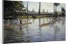 The Canoes by Gustave Caillebotte