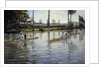 The Canoes by Gustave Caillebotte