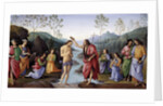 The Baptism of Christ by Perugino