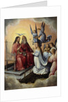 The Coronation of the Virgin by Michael Sittow
