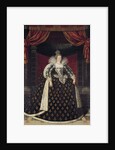 Portrait of Marie de Medici, Queen of France by Frans Pourbus the Younger