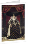 Portrait of Marie de Medici, Queen of France by Frans Pourbus the Younger