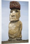 Ahu Tongariki statue called moai by Anonymous