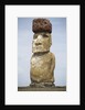 Ahu Tongariki statue called moai by Anonymous