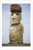 Ahu Tongariki statue called moai by Anonymous