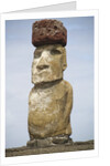 Ahu Tongariki statue called moai by Anonymous
