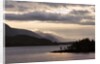 Layered hills at sunset by Anonymous