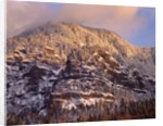 Snow on Yeon Mountain by Anonymous