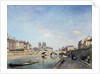 View of the banks of the Seine and Notre Dame Cathedral in Paris by Johan Barthold Jongkind