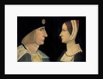 Portraits of King Louis XII and Anne of Brittany by Anonymous