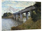 The Railway Bridge at Argenteuil by Claude Monet