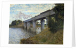 The Railway Bridge at Argenteuil by Claude Monet