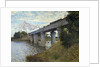 The Railway Bridge at Argenteuil by Claude Monet