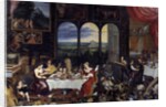 The Taste, the Hearing and the Touch. Allegory of the five senses by Jan Brueghel the Elder