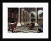 Men Bowling by Dirck van Delen