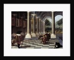 Men Bowling by Dirck van Delen