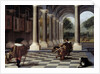 Men Bowling by Dirck van Delen
