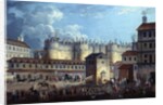 Demolition of the Bastille on 17 July 1789 by Pierre Antoine Demachy