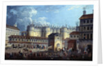 Demolition of the Bastille on 17 July 1789 by Pierre Antoine Demachy