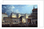 Demolition of the Bastille on 17 July 1789 by Pierre Antoine Demachy