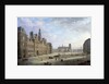 The City Hall of Paris in 1868 by Jan Ostoga de Miodoucheski