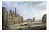 The City Hall of Paris in 1868 by Jan Ostoga de Miodoucheski