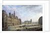 The City Hall of Paris in 1868 by Jan Ostoga de Miodoucheski