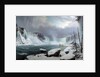 The Great Cataract at Niagara by Hippolyte Sebron