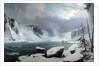 The Great Cataract at Niagara by Hippolyte Sebron