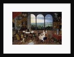 The Hearing. Allegory of the five senses by Jan Brueghel the Elder