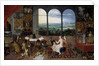 The Hearing. Allegory of the five senses by Jan Brueghel the Elder