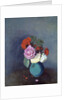 Flowers - Bouquet of carnations by Odilon Redon