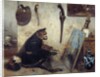 The Monkey Painter by Alexandre Gabriel Decamps