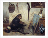 The Monkey Painter by Alexandre Gabriel Decamps