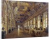 View of the Grand Galerie of Apollon in the Louvre Museum by Victor Duval
