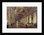 View of the Grand Galerie of Apollon in the Louvre Museum by Victor Duval