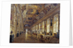 View of the Grand Galerie of Apollon in the Louvre Museum by Victor Duval