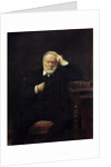 Portrait of Victor Hugo - by Leon Joseph Bonnat