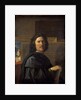 Self-portrait at the age of 56 years - by Nicolas Poussin