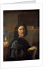Self-portrait at the age of 56 years - by Nicolas Poussin