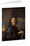 Self-portrait at the age of 56 years - by Nicolas Poussin