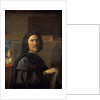 Self-portrait at the age of 56 years - by Nicolas Poussin