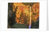 Evening light on Multnomah Falls by Anonymous