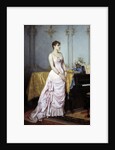 Portrait of the singer Rose Caron by Auguste Toulmouche