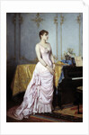 Portrait of the singer Rose Caron by Auguste Toulmouche