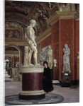 View of the Mars-rotunda and the Hall of Mecenas at the Louvre by Alphonse Hirsch