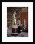 View of the Mars-rotunda and the Hall of Mecenas at the Louvre by Alphonse Hirsch