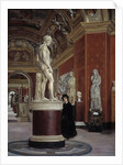 View of the Mars-rotunda and the Hall of Mecenas at the Louvre by Alphonse Hirsch