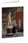 View of the Mars-rotunda and the Hall of Mecenas at the Louvre by Alphonse Hirsch