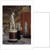 View of the Mars-rotunda and the Hall of Mecenas at the Louvre by Alphonse Hirsch